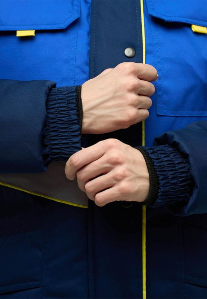 Костюм СЕВЕРНАЯ ШИРОТА женский зимний с ПК (синий/васильковый)