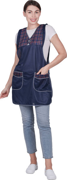 Фартук ХОЗЯЮШКА нейлоновый (т.синий)