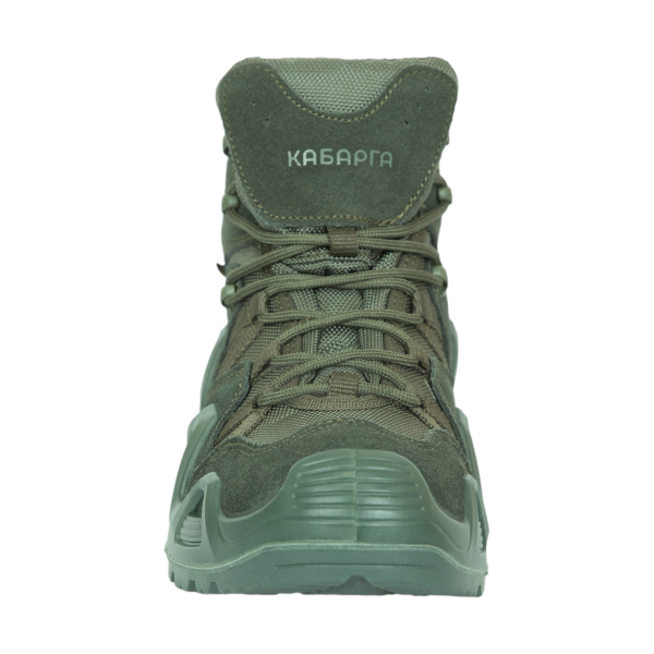 Ботинки КАБАРГА ПУ/Нитрил (олива)