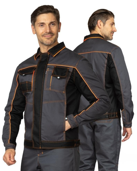 Костюм БРЕНД 1 2020 с БР (серый/чёрный)