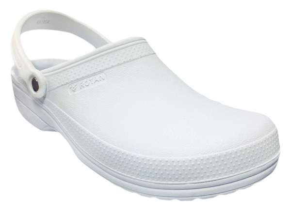 Сабо КРОКС ПУ (белый)