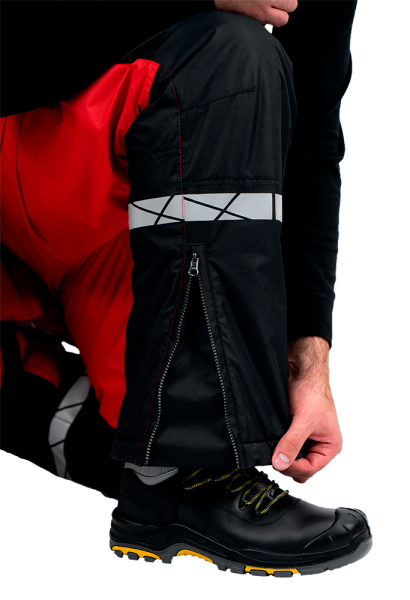 Комбинезон ПИЛОТ зимний (красный/черный)