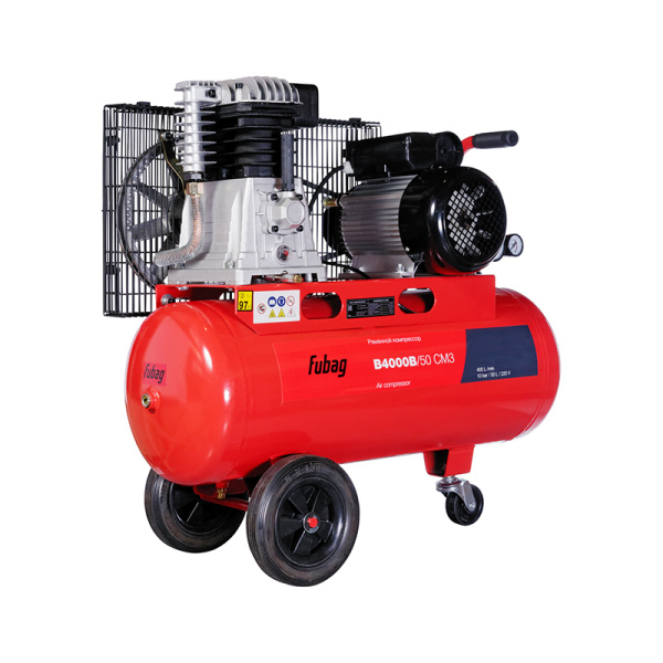 Ременной одноступенчатый компрессор FUBAG B4000B/50 CM3