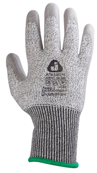 JCP051 Перчатки антипорезные с полиуретановым покрытием (5 класс)