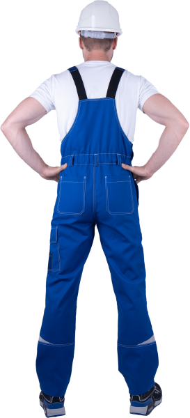 Полукомбинезон ТУРБО SAFETY (василек/синий)