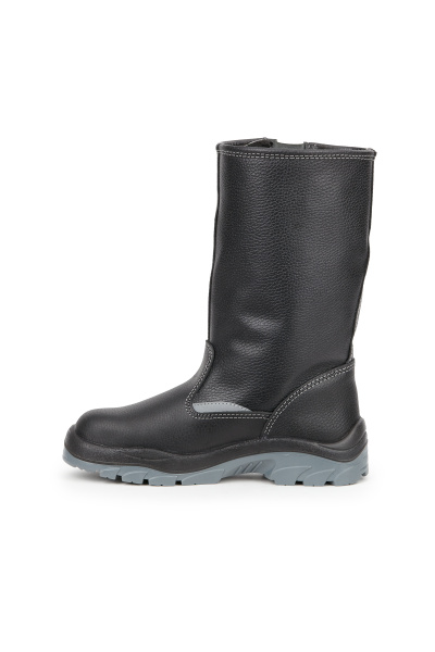 Сапоги КОМФОРТ ПУ-ТПУ с МП (черный)