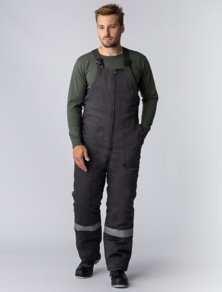 Костюм ПАРТНЕР NEW зимний с ПК (т.серый/оранжевый)