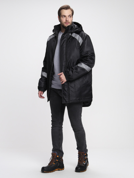 Куртка ПРОГРЕСС зимняя (черный)