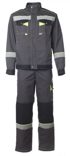 Костюм КОРВЕТ с СОП с ПК (т.серый/черный)