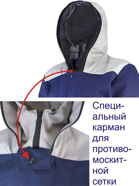 Костюм мужской полевой ТЕХНО Куртка-анорак + брюки