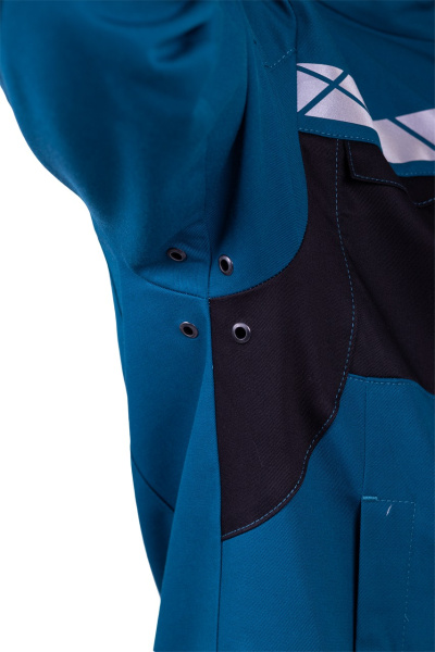 Куртка СТРОНГ (бирюзовый/черный)