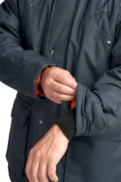 Куртка АЛЯСКА ЛЮКС зимняя (синий)