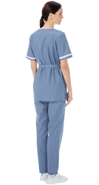 Костюм АМЕЛИ женский с БР (голубой)