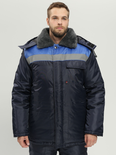 Костюм Т-УЛЬТРА-2 зимний с ПК (т.синий/васильковый)