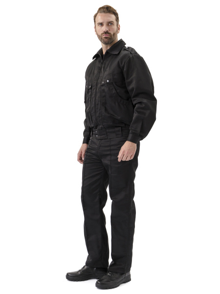 Костюм охранника с БР (черный)