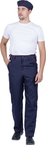 Костюм ХИМОС противокислотный (т.синий/оранжевый)