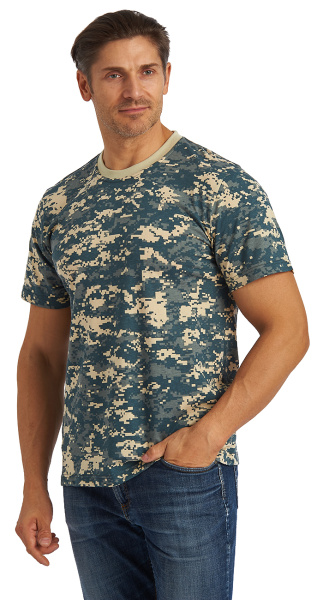 Футболка (кмф cветло-серая цифра)