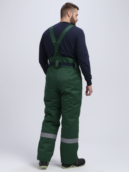 Костюм Т-УЛЬТРА СОП зимний с БР (т.зеленый/лимонный)