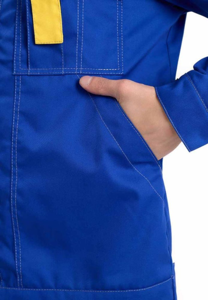 Костюм ДНЕПР Л10-КПК с ПК (васильковый/серый)