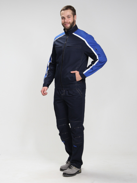 Куртка АЛЬКОР (т.синий/васильковый)