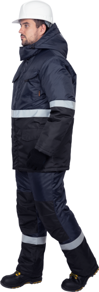 Костюм МЕРКУРИЙ-2 зимний с ПК (т.синий/черный)