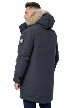 Куртка-парка BRODEKS VIP KW 233 зимняя (т.серый)