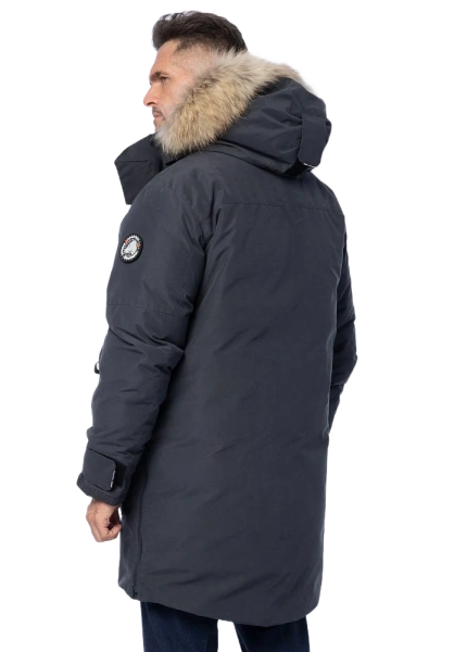 Куртка-парка BRODEKS VIP KW 233 зимняя (т.серый)