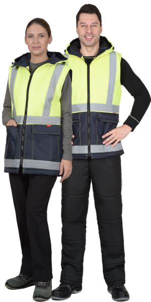 Жилет ТЕРМИНАЛ зимний сигнальный