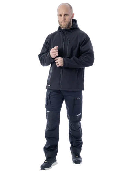 Куртка BRODEKS KS 232 софтшелл (чёрный)