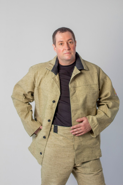 Костюм брезентовый с накладками пл. 550 гр с БР