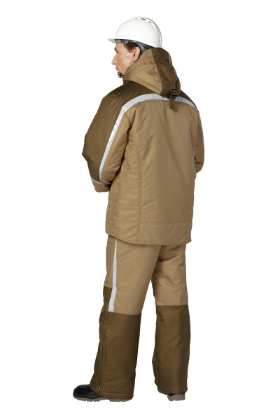 Костюм ФИЛИГИР зимний с БР (бежевый/хаки)