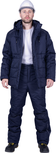 Куртка ФЬЮЖЕН зимняя (т.синий)