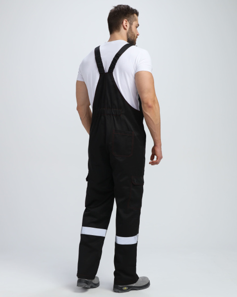 Костюм НЕЙЧ-2 СОП CH с капюшоном с ПК (черный/красный)