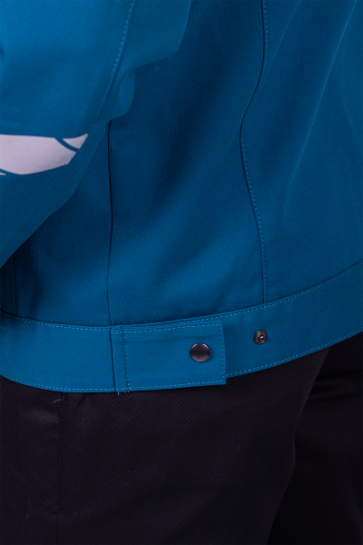 Куртка СТРОНГ ИМПОРТ (бирюзовый/черный)