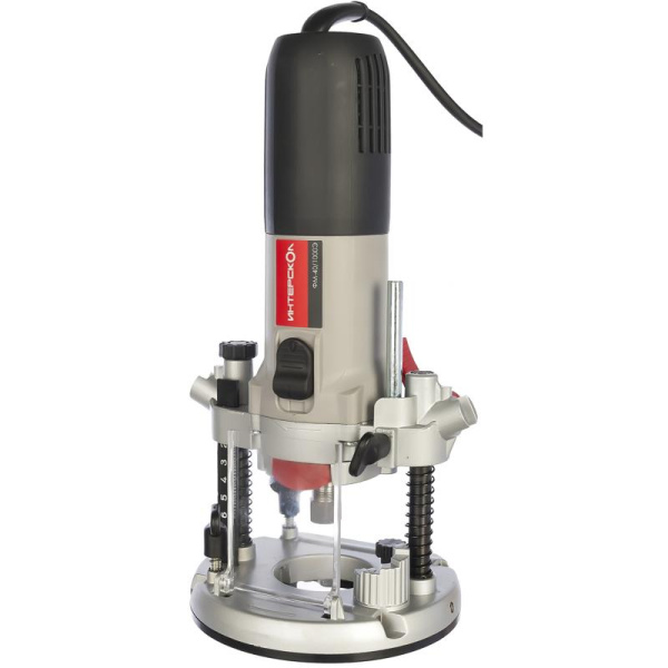 Фрезер ИНТЕРСКОЛ ФМ-40/1000Э 440.1.0.00 1100Вт раб.ход 44мм 25500об/мин