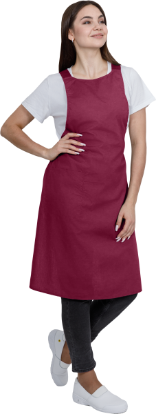 Фартук ЕВРО (бордовый)