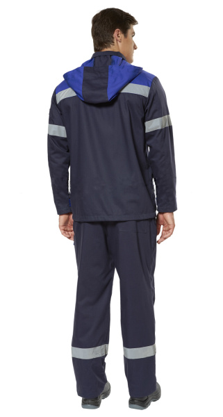Костюм Ойл тэк (т.синий+васильковый)