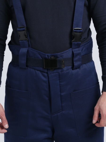 Костюм Т-УЛЬТРА СОП зимний с БР (т.синий/лимонный)