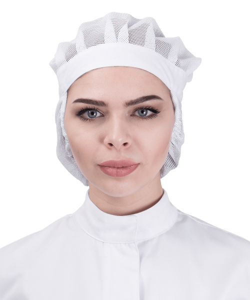 Шапочка ПИЩЕВИКА (белый)