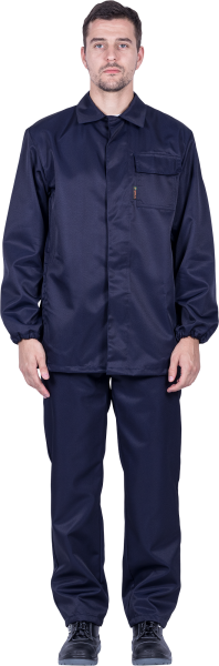 Костюм кислотостойкий с БР (т.синий)