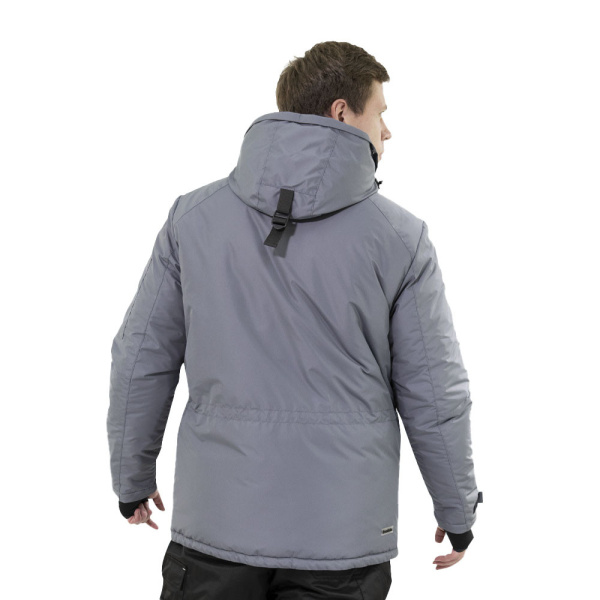 Парка Brodeks KW 204 зимняя (серый)