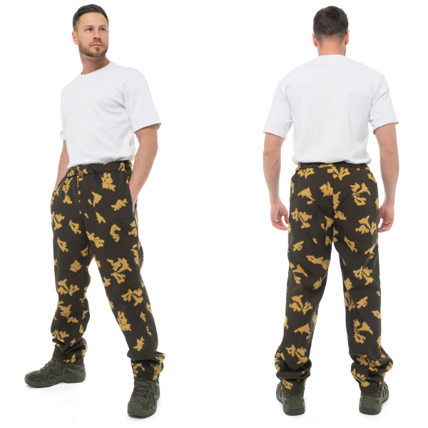 Костюм ПОГРАНИЧНИК с БР (кмф хаки/желтый)