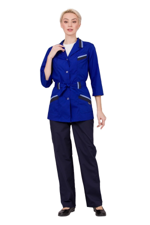 Костюм КАПЕЛЬ женский с БР (синий) женские медицинские