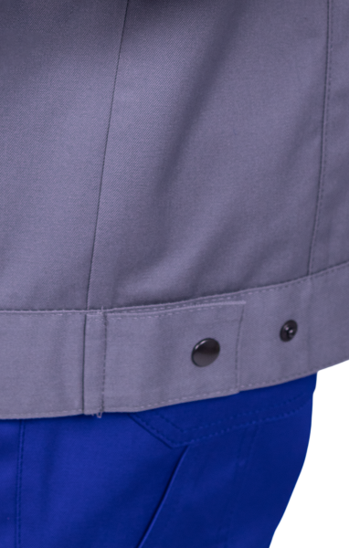 Куртка СТРОНГ (серый/васильковый)