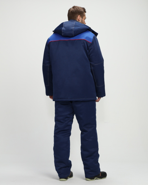 Костюм ФЛОФТ-2 зимний с ПК (т.синий/васильковый)