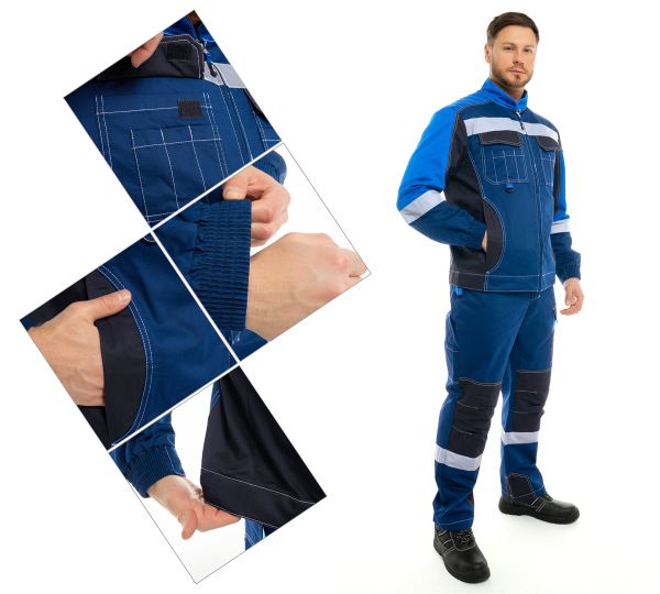 Костюм ФОРМУЛА с СОП с ПК (синий)