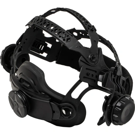 Маска сварщика КЕДР К-924 EXPERT dual в разобраном виде (черный)