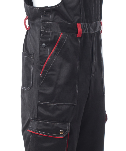 Костюм АНТЕЙ с СОП с ПК (черный/красный)