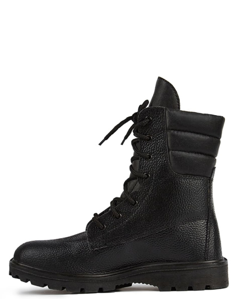 Берцы АРСЕНАЛ ПУ нат. кожа (черный)