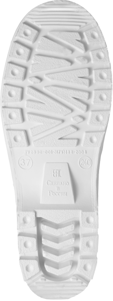 Сапоги ПВХ женские резиновые белые